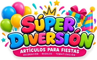 Súper Diversión · Artículos para fiestas