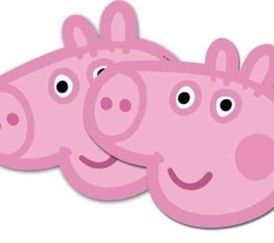 Caretas Peppa Pig (6 uds.)