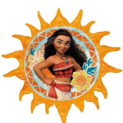 Globo superforma metalizado Moana Disney