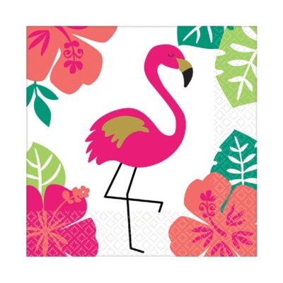 Servilletas papel 25x25cm Aloha Beverage (16 uds.)