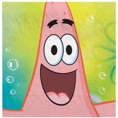 Servilletas papel 33cm Bob Esponja Patricio (16 uds.)
