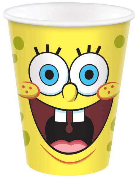 Vasos 266Ml Bob Esponja (8 uds.)