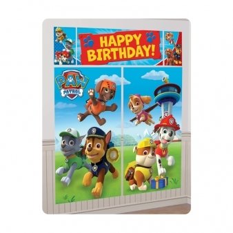 Set decoración pared Patrulla Canina XL