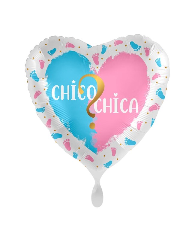 Globo foil «¿Chico o chica?» 43 cm