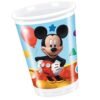 Vasos de Papel 200ml Playful Mickey (8 uds.)