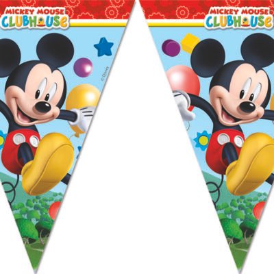 Banderín triangulos 9 Triangulos Playful Mickey