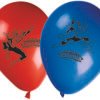 Globos Látex Impresos Ultimate Spiderman Web Warriors (8 uds.)