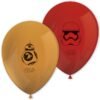 Globos Látex Impresos Star Wars Ultimo Jedi (8 uds.)