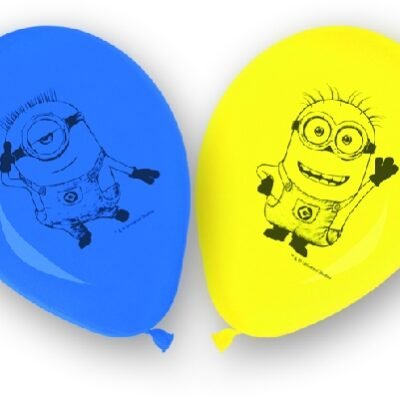 Globos Látex Minions (8 uds.)