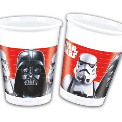 Vasos de Plástico 200ml Star Wars Final Battle (8 uds.)
