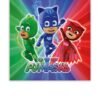 Servilletas papel 33x33cm Pjmasks (20 uds.)