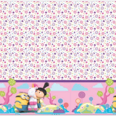 Mantel Plástico 1,80m x 1,20m Minions