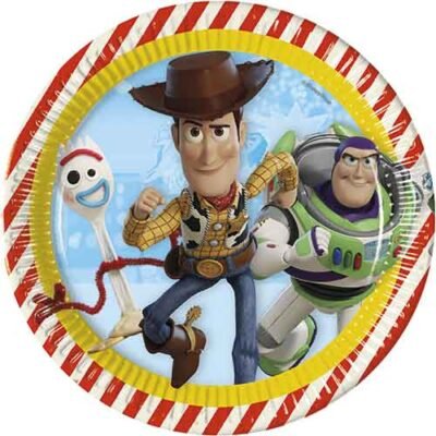 Platos 23cm Toy Story 4 (8 uds.)
