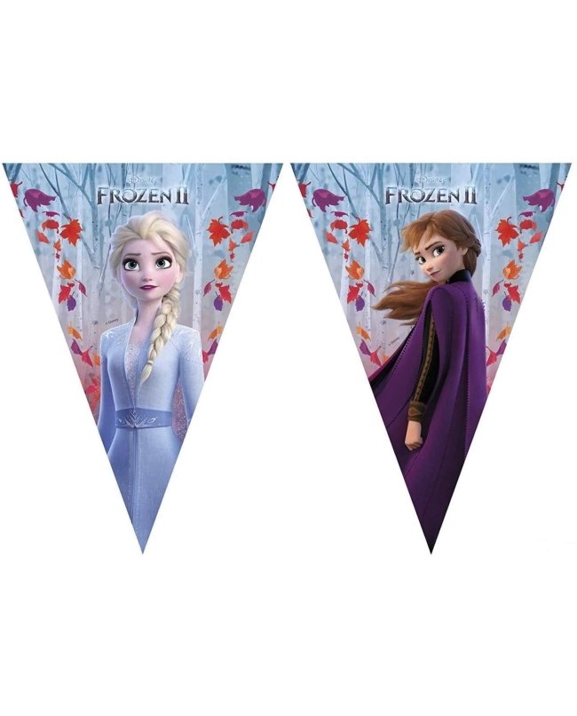 Banderín triangular – Frozen 2