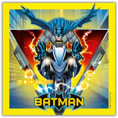 Servilletas papel 33 X 33cm Batman (20 uds.)