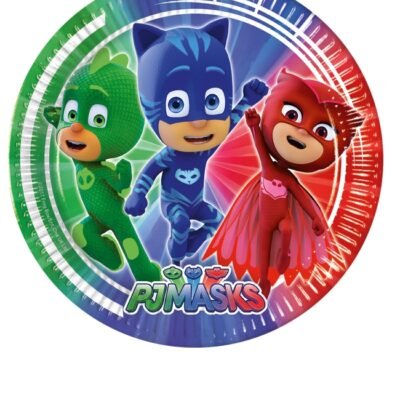 Platos 23cm Pj Masks (8 uds.)
