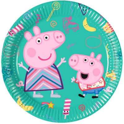 Platos 20cm Peppa Pig (8 uds.)