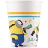Vasos Papel 200ml Minions (8 uds.)
