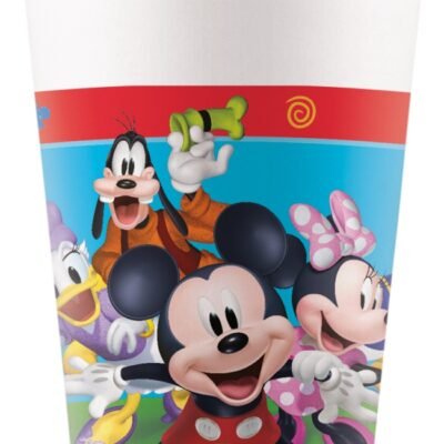 Vasos Papel 200ml Mickey Rock House (8 uds.)