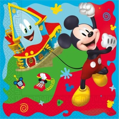 Servilletas papel 33cm Playful Mickey (20 uds.)