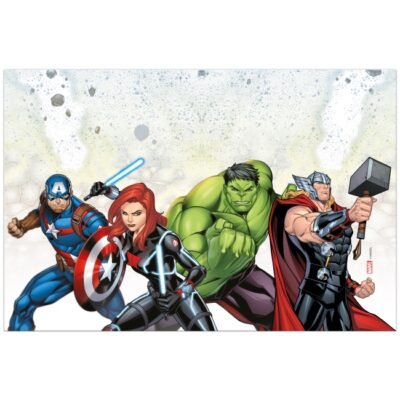 Mantel Plástico 1,80m x 1,20m Avengers