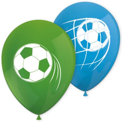 B/Solapa 8 Globos Látex Fútbol