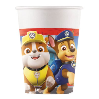 Vasos de Papel 266ml Patrulla Canina (8 uds.)