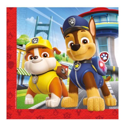 Servilletas Patrulla Canina (20 uds.)