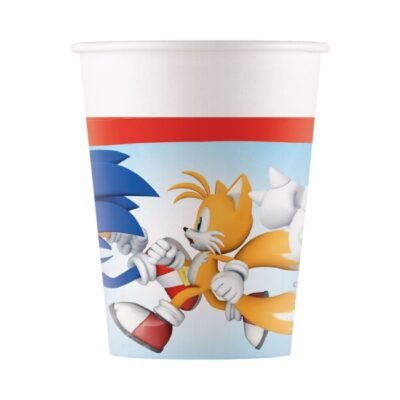 Vasos Papel 200ml Sonic (8 uds.)