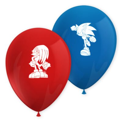 Globos Globos Látex Sonic (8 uds.)