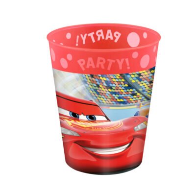 Vaso Plástico Reutilizable 250ml Cars