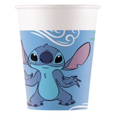 Vasos Papel 200ml Stitch Y Angel (8 uds.)