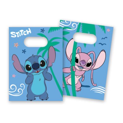 Bolsas Papel Stitch Y Angel (4 uds.)