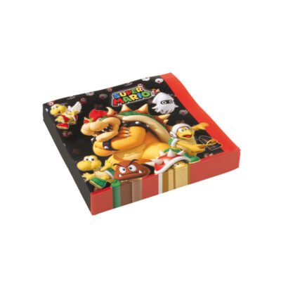 Servilletas papel 33cm Super Mario (16 uds.)