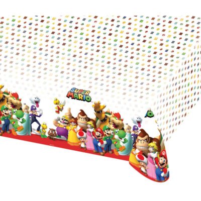 Mantel Plástico 1,37m x 2,43m Super Mario