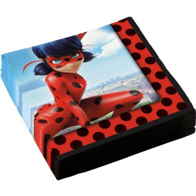 Servilletas papel 33cm Ladybug (20 uds.)
