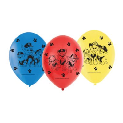 Patrulla Canina 4 Látex Globos 11"/27cm