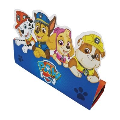 1 Pack de 8 Invitaciones de cumpleaños Patrulla Canina