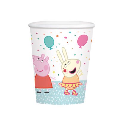 Vaso de Papel 266ml Peppa Pig (8 uds.)