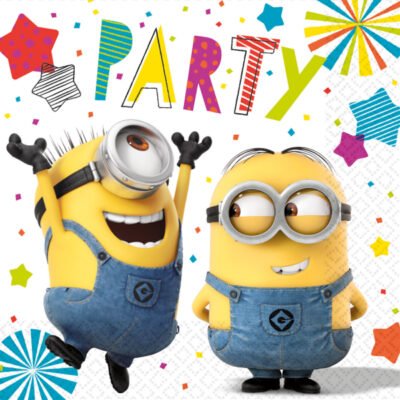 Servilletas 33×33 Minions (16 uds.)