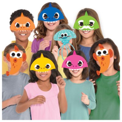 Máscaras Baby Shark (8 uds.)