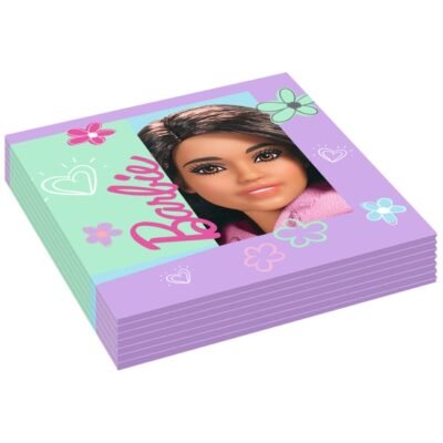 Servilletas 33x33cm Barbie Dulce (16 uds.)