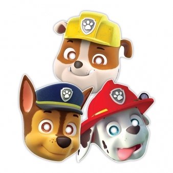 Máscaras Patrulla Canina (8 uds.)