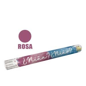 Cañón de confeti revelación de sexo rosa