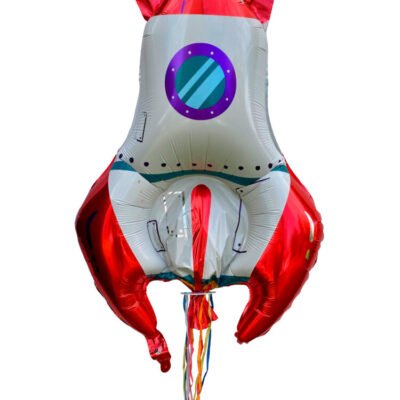 Piñatas Hinchables Foil Cohete (Reutilizable)