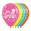 Globos R12/30cm Ø: Látex Sempertex Fashion Surtido F. Cumpleaños Hawaiano 30cm – 012 020 031 038 061 (12 uds.)