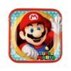 Platos Cartón 23cm Super Mario Square (8 uds.)