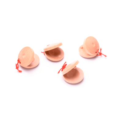 Castañuelas de madera