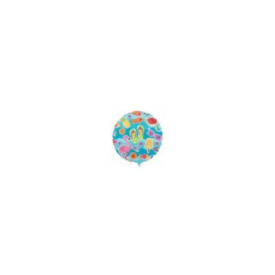 Globo Flamencos Tropical 45 cm (Empaquetado)