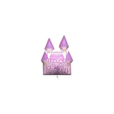 Globo foil Castillo "Princess for a day" de 96cm
